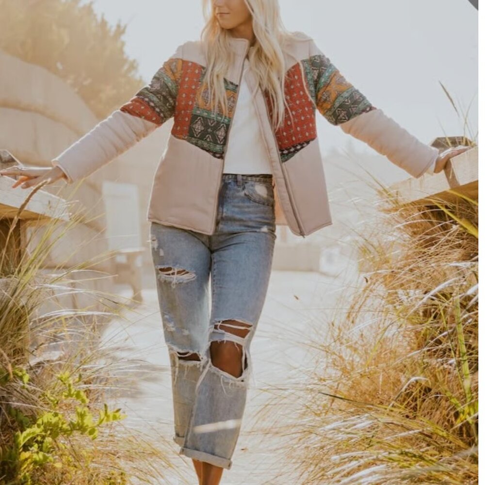 Roolee Free Bird Quilted Jacket